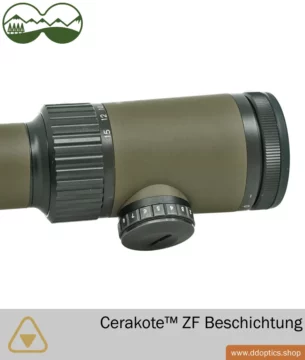 Cerakote Beschichtung für DDoptics Zielfernrohre - verschiedene Farben 11 Cerakote DDoptics | Detail Okular Zielfernrohr Beschichtung