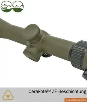Acoperire Cerakote pentru lunete DDoptics - diverse culori 10 Cerakote DDoptics | Detaliu turele de acoperire pușcă