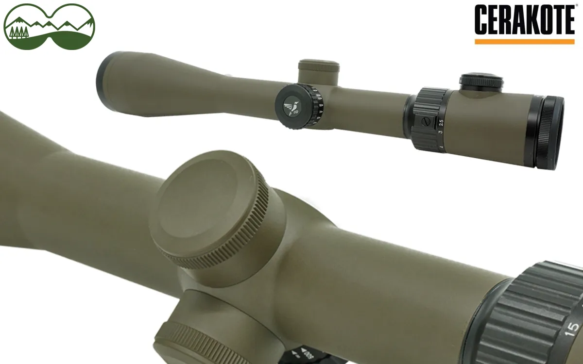 DDoptics Zielfernrohr mit Cerakote Beschichtung