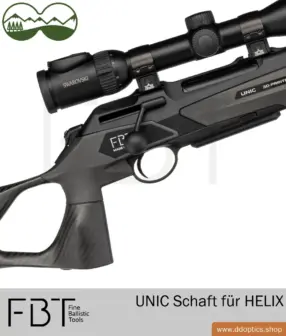 Calcio in carbonio UNIC Revolution di FBT | per modello Merkel HELIX 10 Arma Merkel Helix | asta UNIC in carbonio