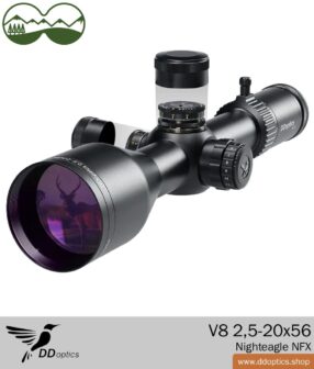 Puškohled Nighteagle 2,5-20x56 NFX | A4N | MRAD | DDoptics