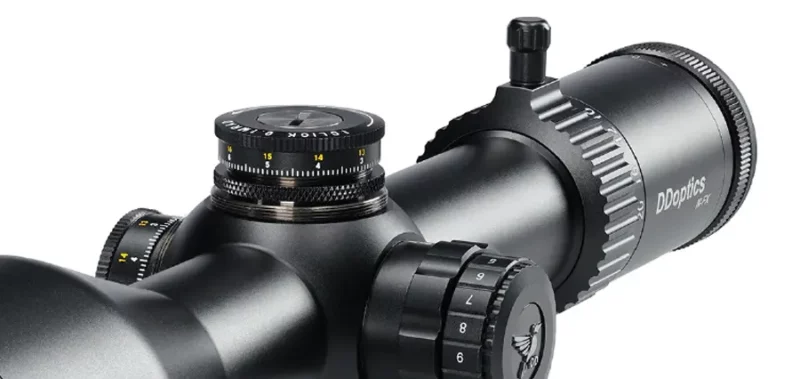 Nighteagle V8 2.5-20×56 NFX Supershort DDoptics riflescope detail