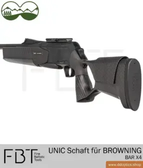 Culata de carbono UNIC Revolution de FBT | para modelo Browning BAR 4X 10 Browning BAR 4X UNIC Culata Carbono | Herramientas Balística Fina