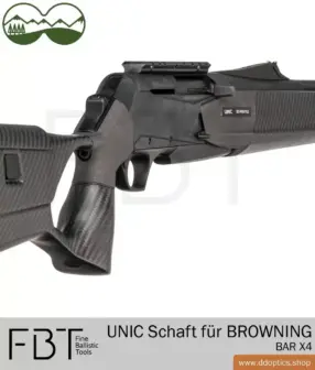 FBT UNIC Revolución Carbono Culata | para Modelo Browning BAR 4X 9 Browning BAR 4X UNIC Culata Carbono | Herramientas Balística Fina