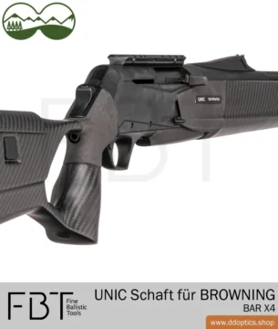 Culata de carbono UNIC de FBT | para modelo Browning BAR 4X 9 Browning BAR 4X UNIC Culata Carbono | Herramientas Balística Fina