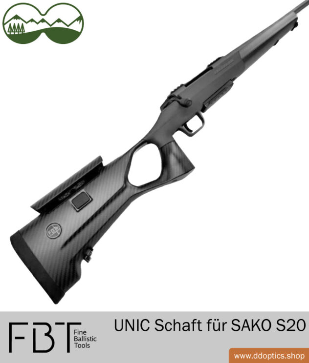 UNIC SAKO S20 tige en carbone | Fine Ballistic Tools