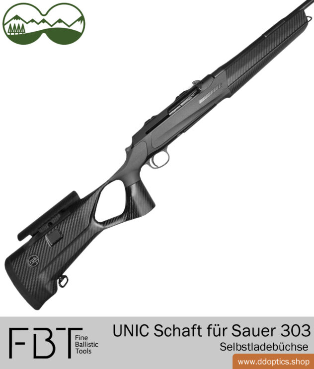 UNIC crosse en carbone pour Sauer 303 FBT