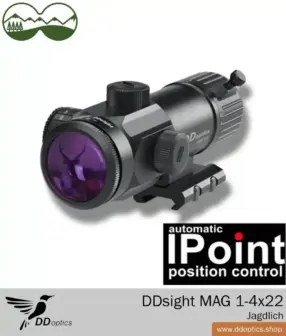 Vedere DDsight MAG 1-4x22 DDoptics RedDot | vânătoare cu Ioint
