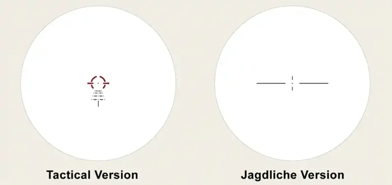 DDsight MAG versions réticules | Tactique et chasse