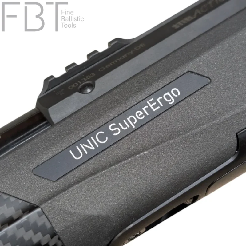 Steel Action Waffe mit UNIC SuperErgo Carbonschaft | von Fine Ballistic Tools
