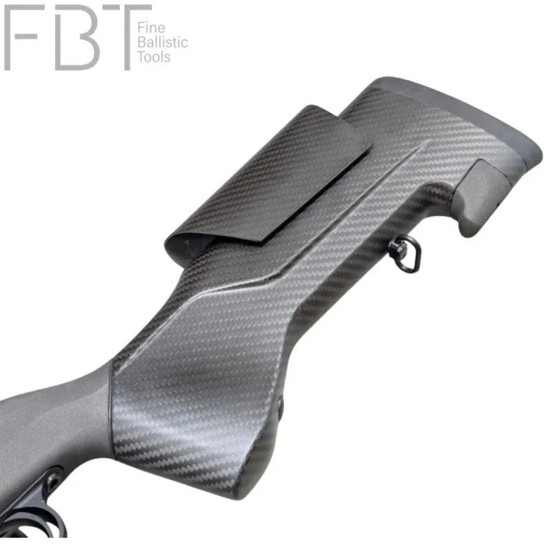 Steel Action Waffe mit UNIC SuperErgo Carbonschaft | von Fine Ballistic Tools