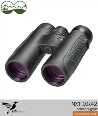 DDoptics NXT 10x42 binocolo nero-verde