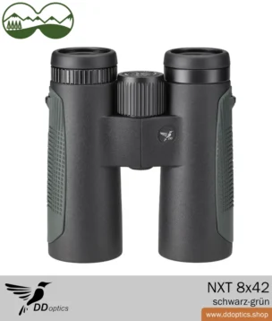 DDoptics NXT 8x42 binoculars upright black-green