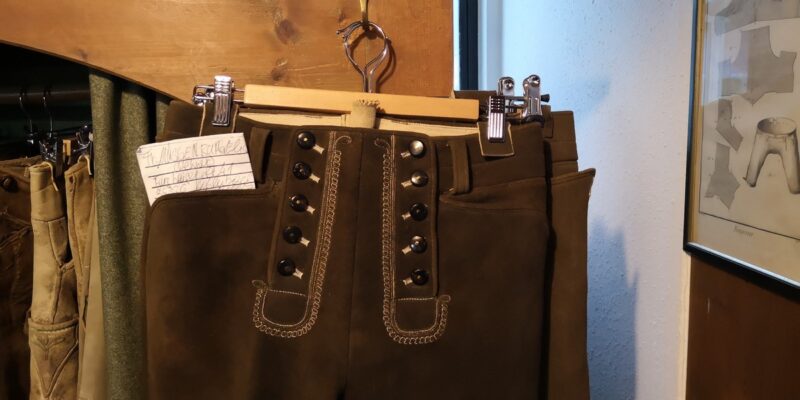 Hirschlederhose von Tobias Zant | Alles ist möglich