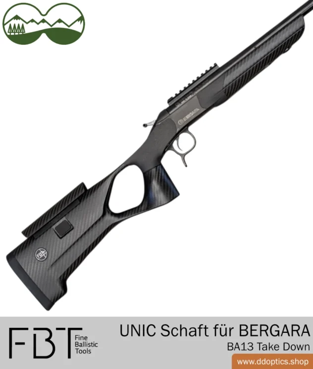 UNIC tige carbone pour Bergara BA13 Take Down | Fine Ballistic Tools