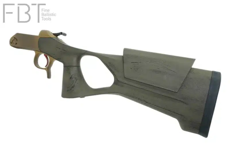 UNIC Carbon shaft Bergara BA13 Dragonskin | Szczegółowa część policzkowa