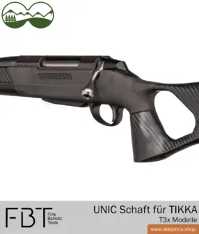 UNIC Revolution Carbonschaft von FBT | für Tikka T3x Lite Waffe 7 UNIC Revolution carbon stock for Tikka T3x Lite and Varmint rifles