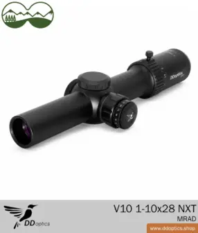 Binoculares DDoptics V10 1-10x28 NXT